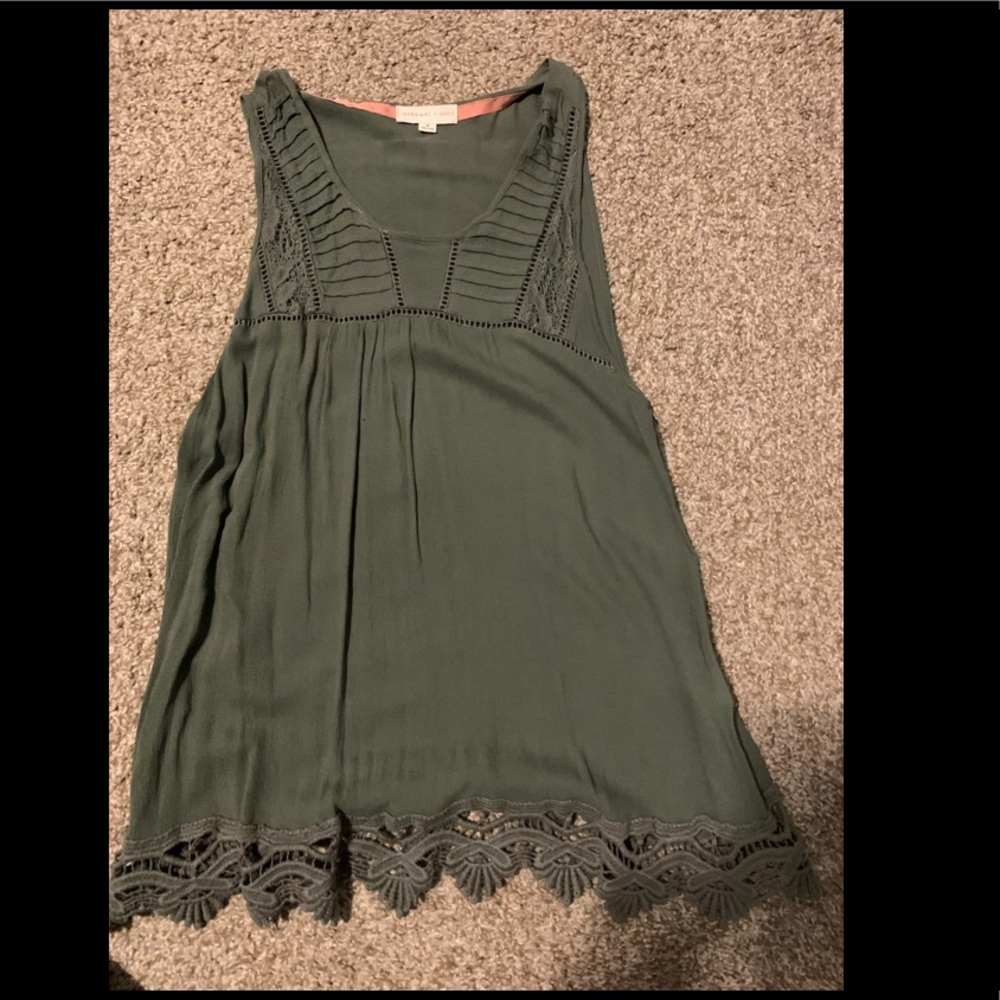 The Buckle Coco + Jaimeson olive green tank - size S
